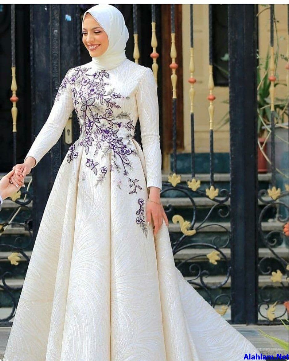 فساتين سهرة للمحجبات