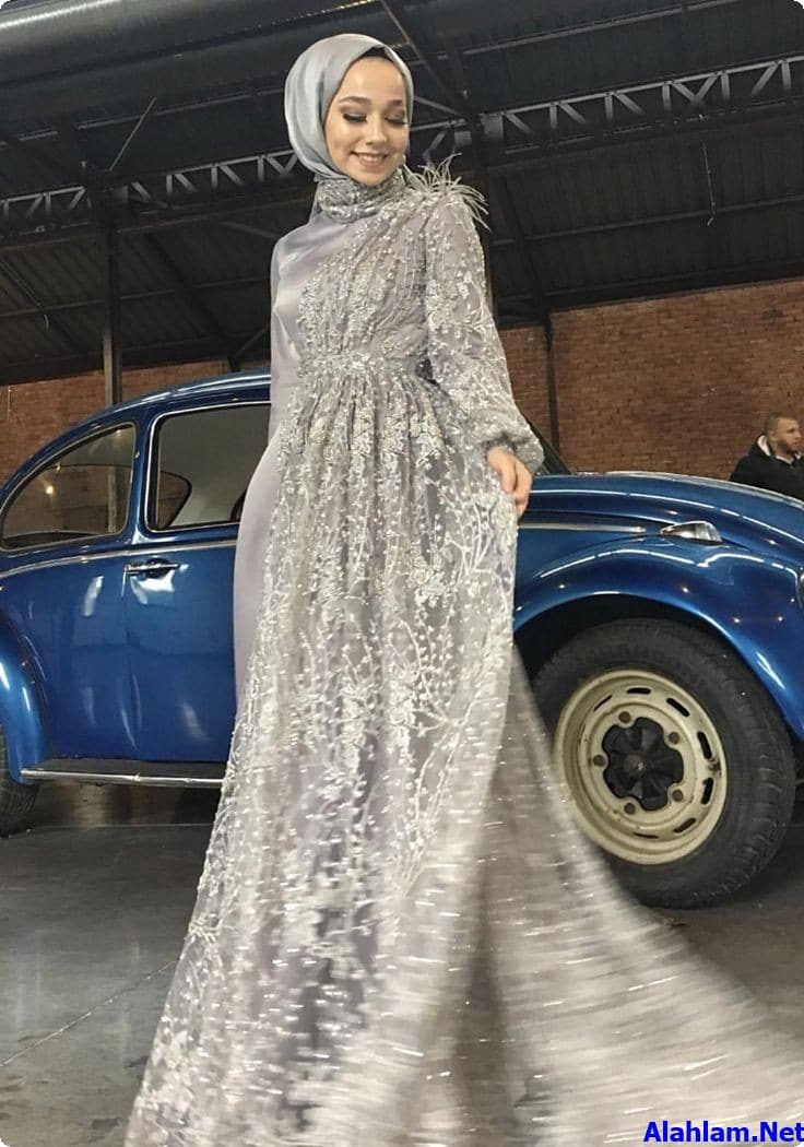 فساتين سهرة للمحجبات