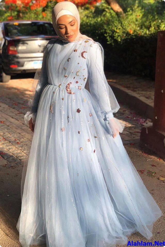 فساتين سهرة للمحجبات